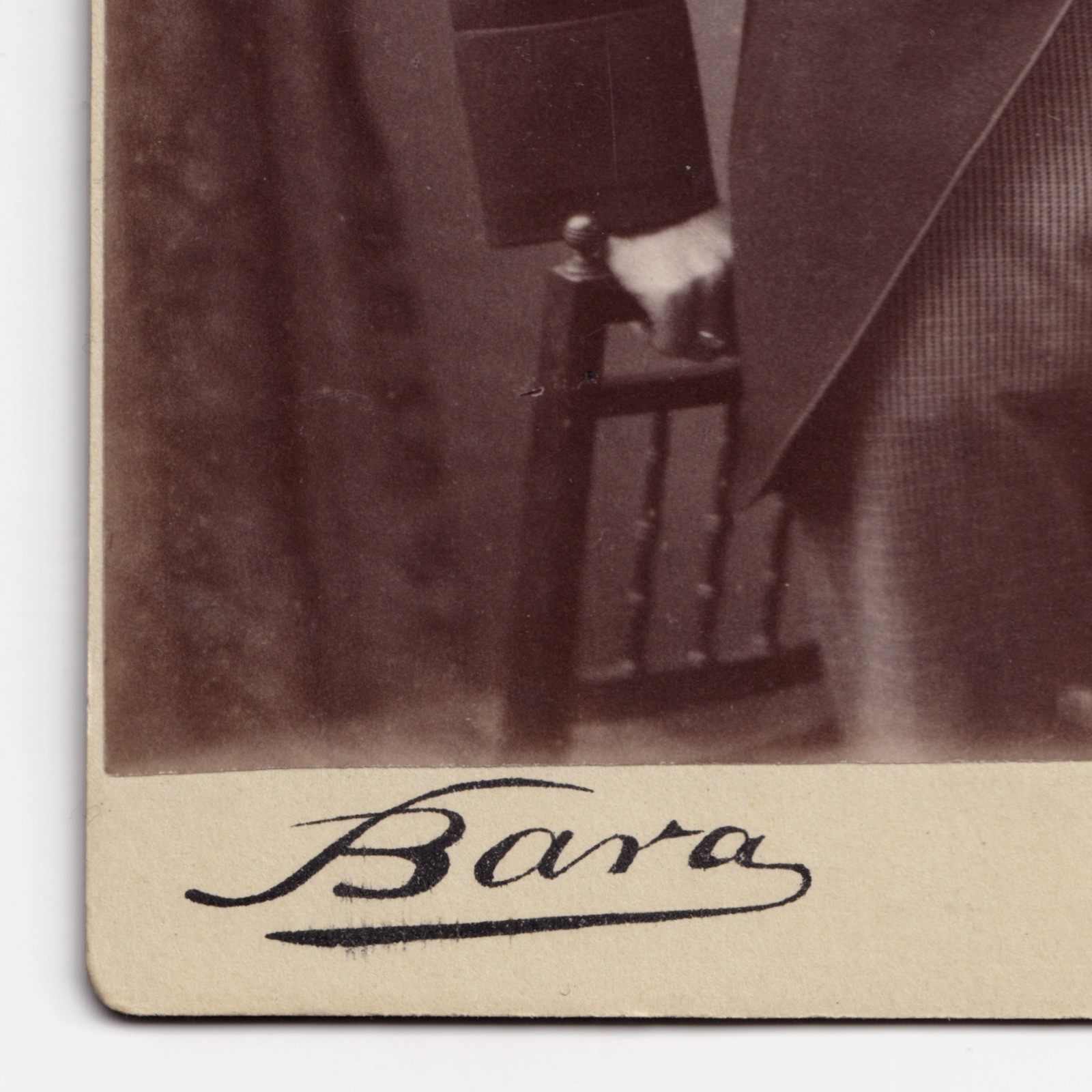 Cabinet Card: Cabinet Card: Bara, AYR. N.B Card, Young Man, Possibly an Arthur Duncan.: catalogue image 10