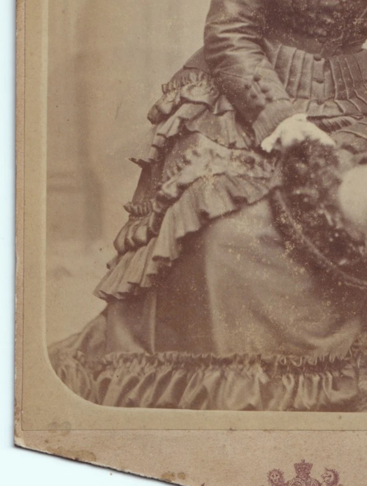 Cabinet Card: Cabinet Card: Chancellor, Dublin. Possibly Identified. HELENA BULWER.: HELENA BULWER, Bulwer: catalogue image 4