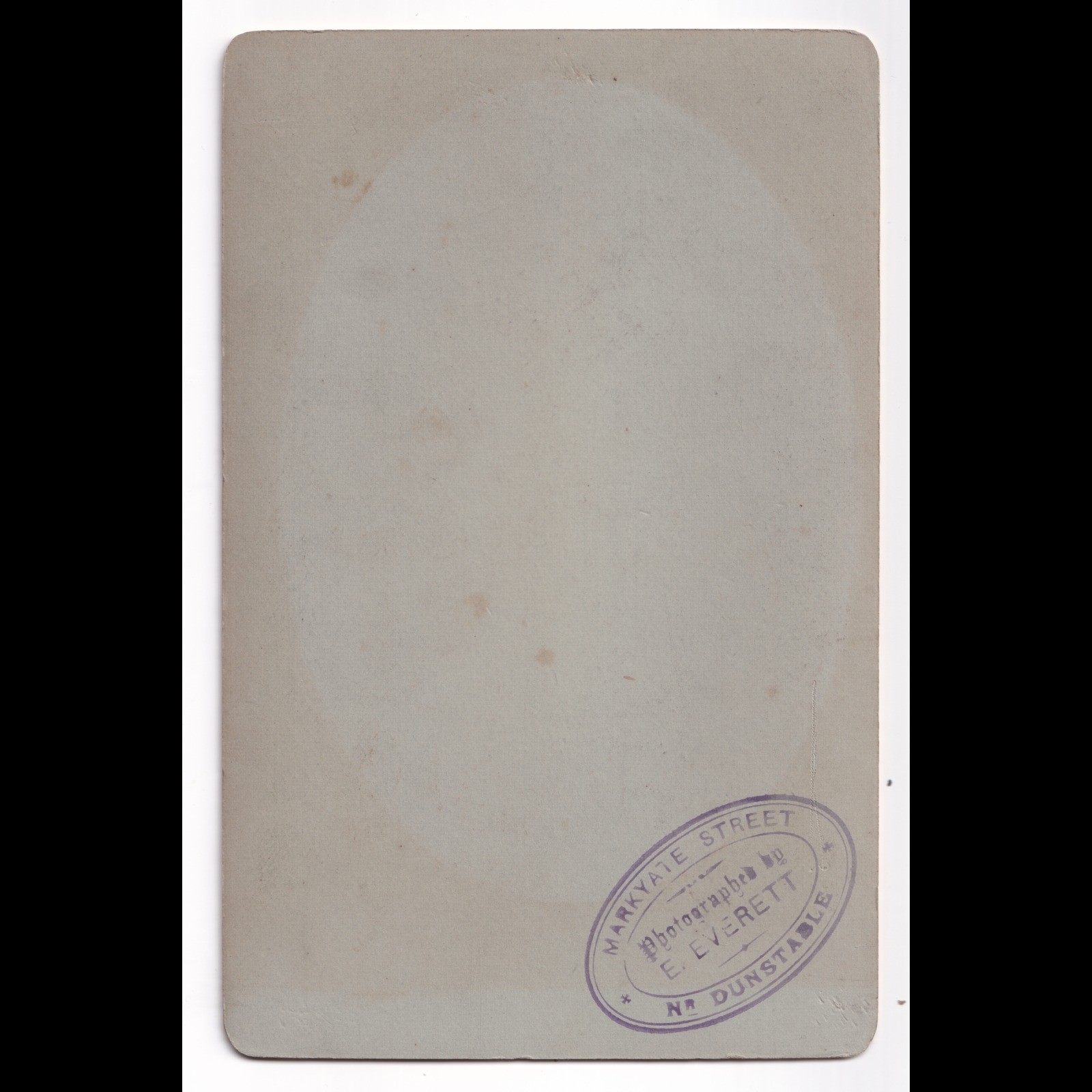 Cabinet Card: Cabinet Card: E. Everett, Nr Dunstable. Woman in Thoughtful Pose.: catalogue image 10