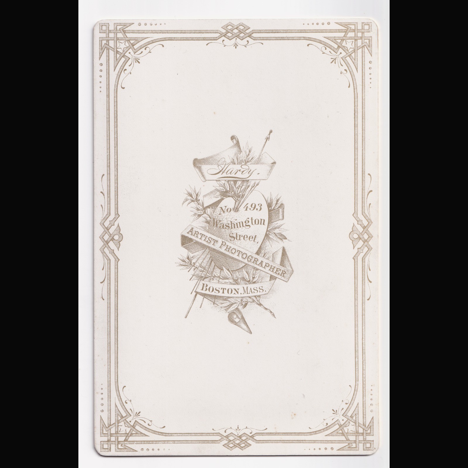 Cabinet Card: Cabinet Card: Ellen Swallow Richards, Pioneer Woman Scientist MIT. Hardy, Boston: catalogue image 3