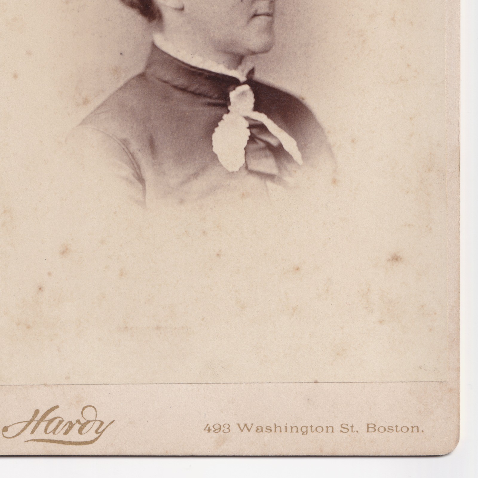 Cabinet Card: Cabinet Card: Ellen Swallow Richards, Pioneer Woman Scientist MIT. Hardy, Boston: catalogue image 6