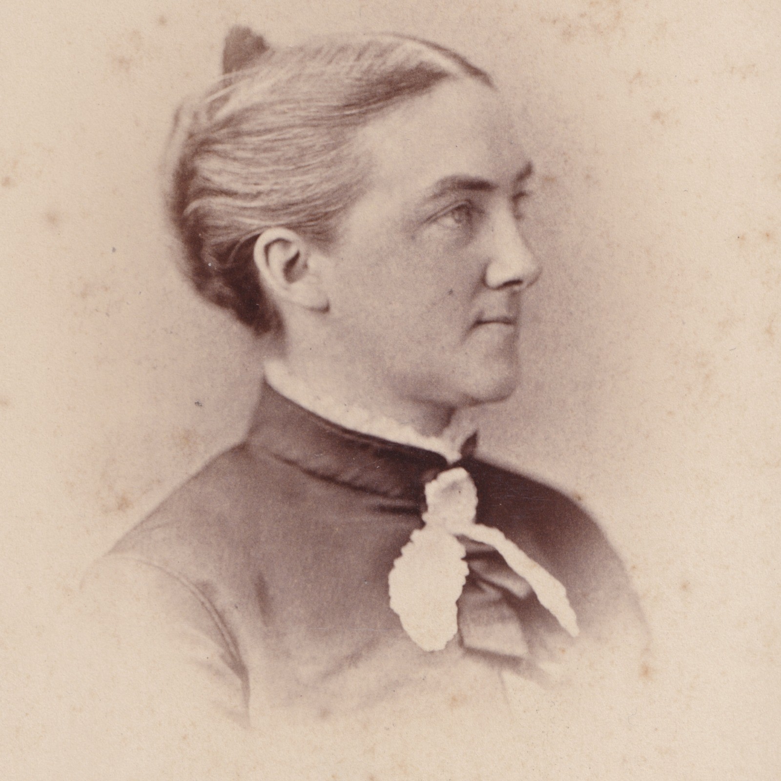 Cabinet Card: Cabinet Card: Ellen Swallow Richards, Pioneer Woman Scientist MIT. Hardy, Boston: catalogue image 8