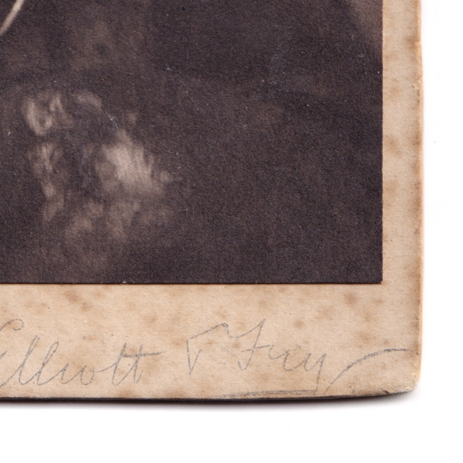 Cabinet Card: Cabinet Card: Elliott & Fry, Woman Wearing Day Cap, Dark Outfit.: catalogue image 11