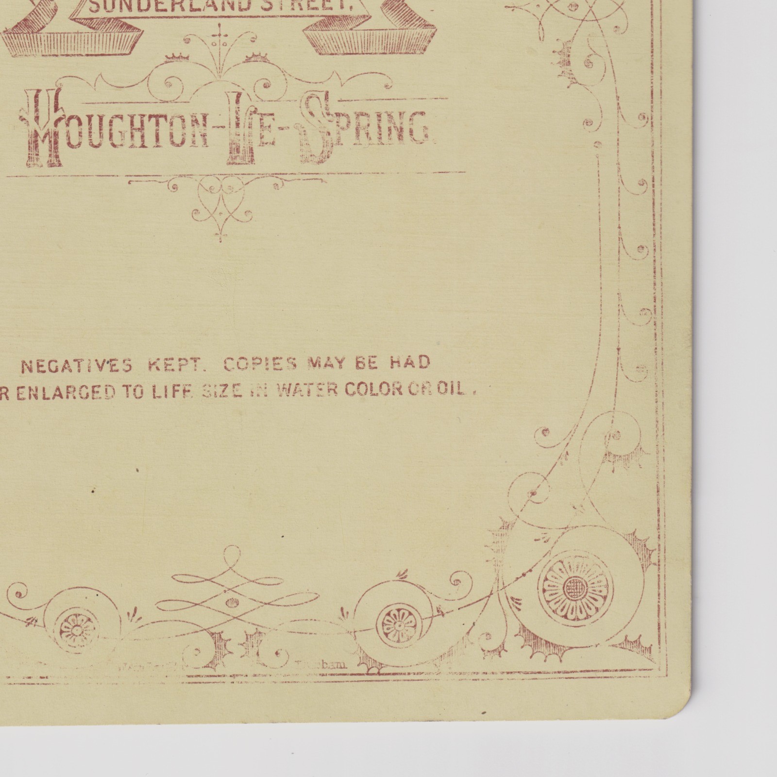 Cabinet Card: Cabinet Card: Theatrical Group Scene. C. Plews Card, Houghton Le Spring.: catalogue image 19