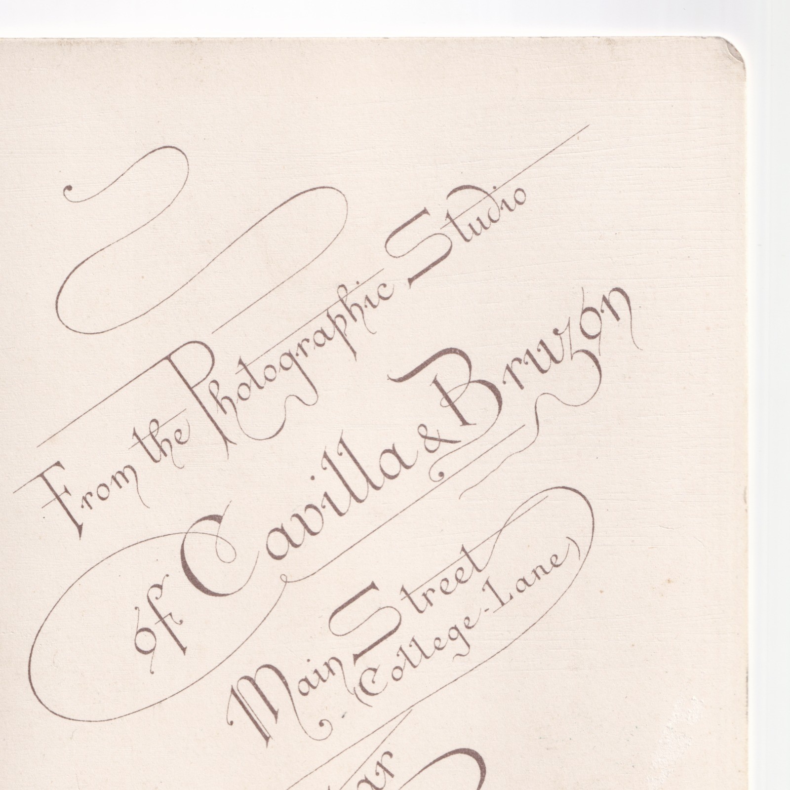 Cabinet Card: Cabinet Card: Two Women, Possibly Related. Cavilla & Bruzon Card, Gibraltar: catalogue image 19