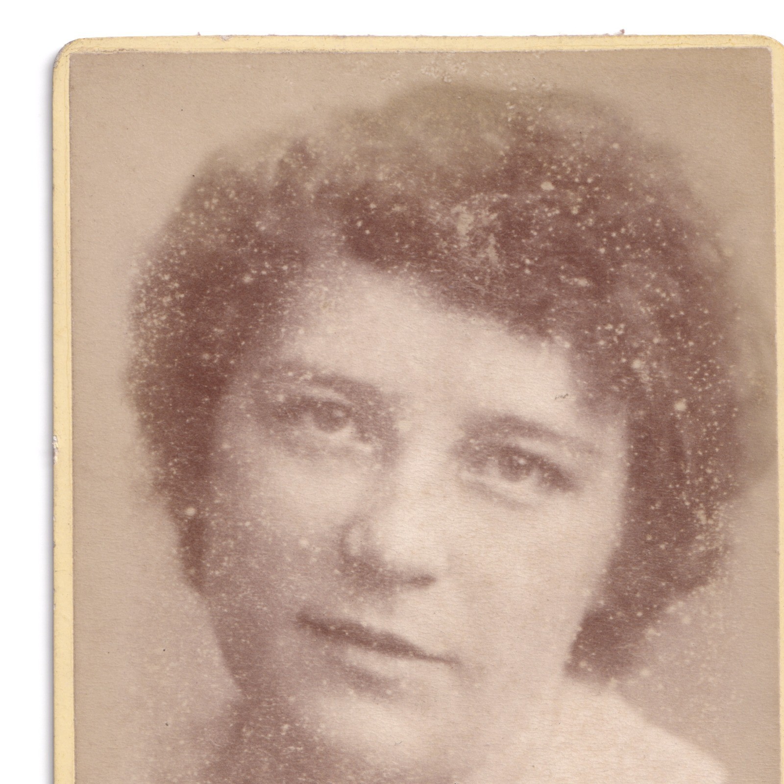 CDV: CDV: A & G Taylor Card, Woman with Short Curly Hair.: catalogue image 4