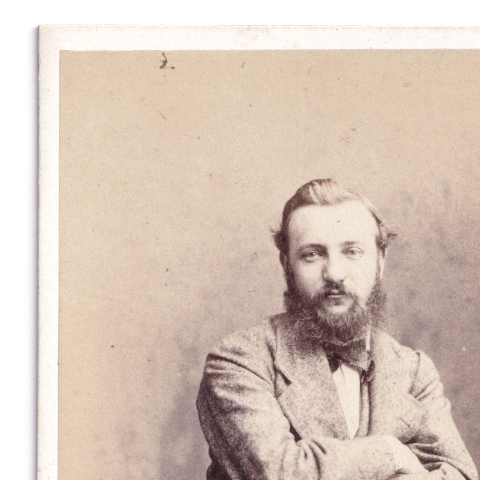 CDV: CDV: Appleton & Co Card, Bradford. Man Leaning On Chair.: catalogue image 4