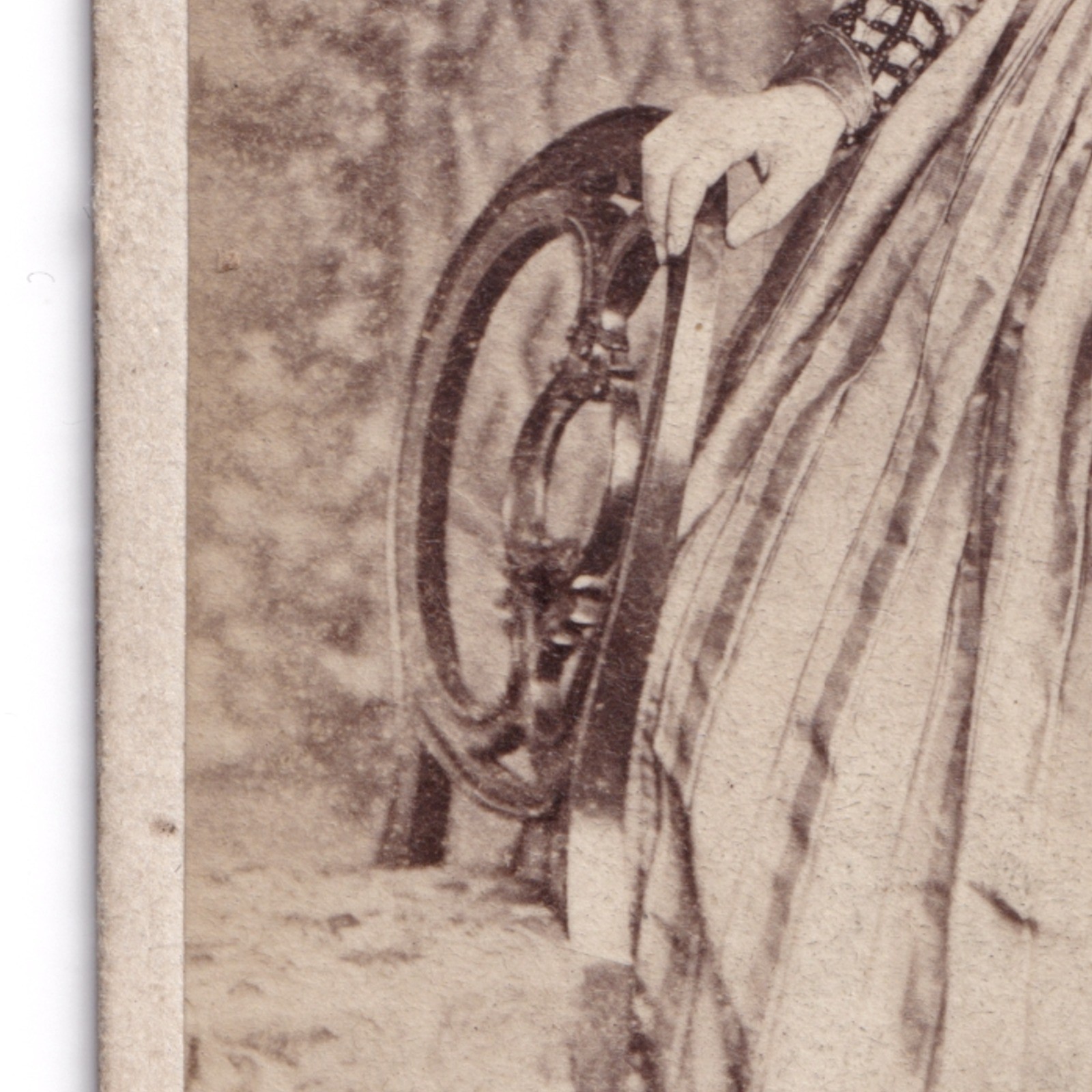 CDV: CDV: David Scott Card, Aberdeen. Woman in Full Dress.: catalogue image 9