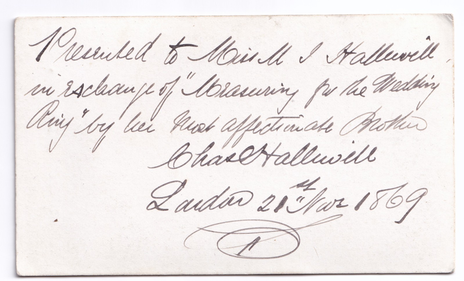 CDV: CDV Earl of Derby, 1869 – Inscription on Rear Possibly Halliwell Family, London.: catalogue image 2