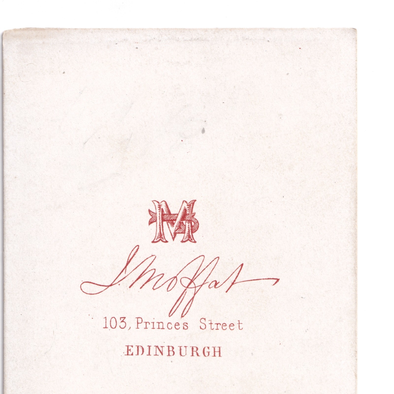 CDV: CDV: Edward Bannerman Ramsay, Clergyman, Scottish Episcopal Church, Moffat Card.: catalogue image 13