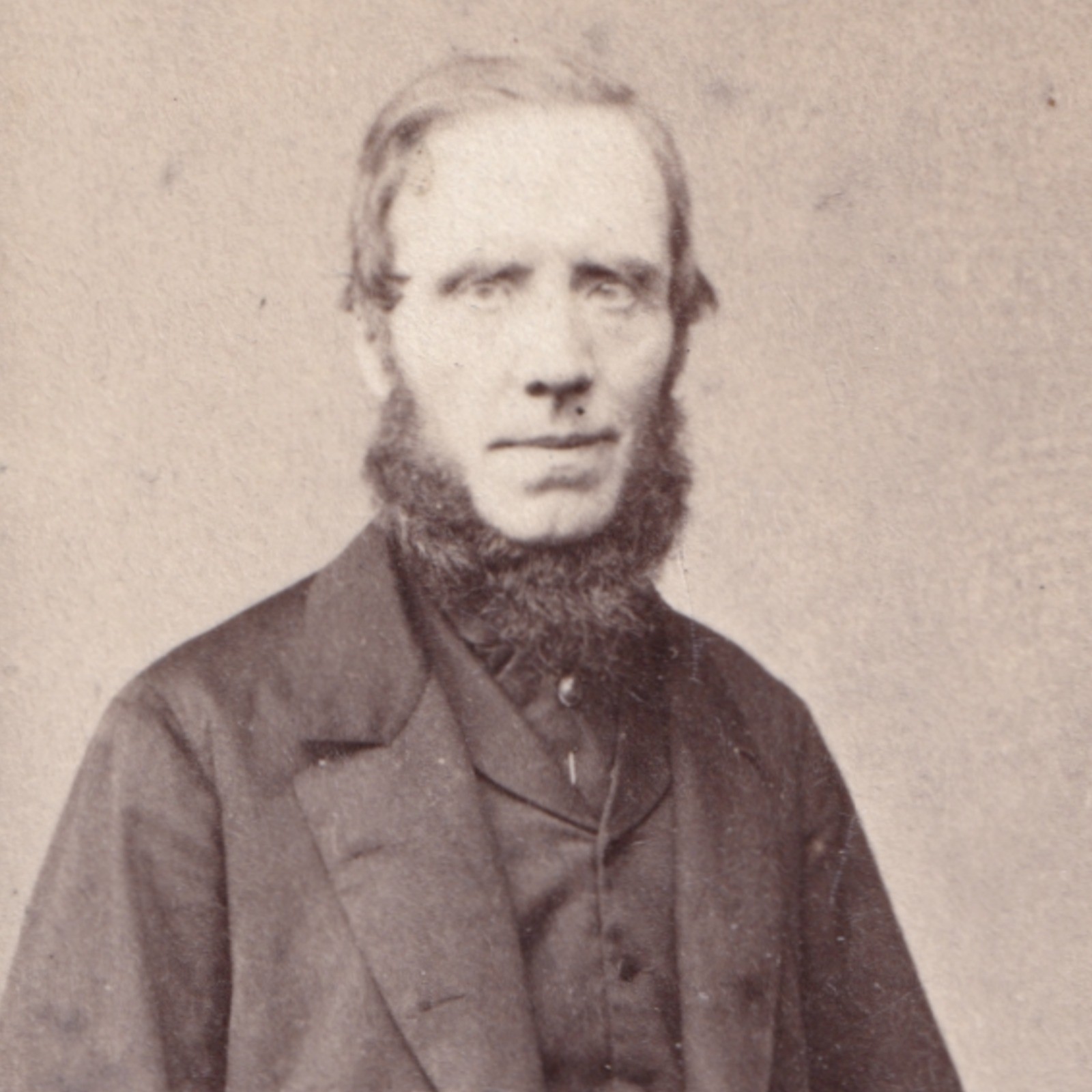 CDV: CDV: F. Barber, Sheffield Card. Bearded Man Stood Beside Ornate Desk.: catalogue image 2