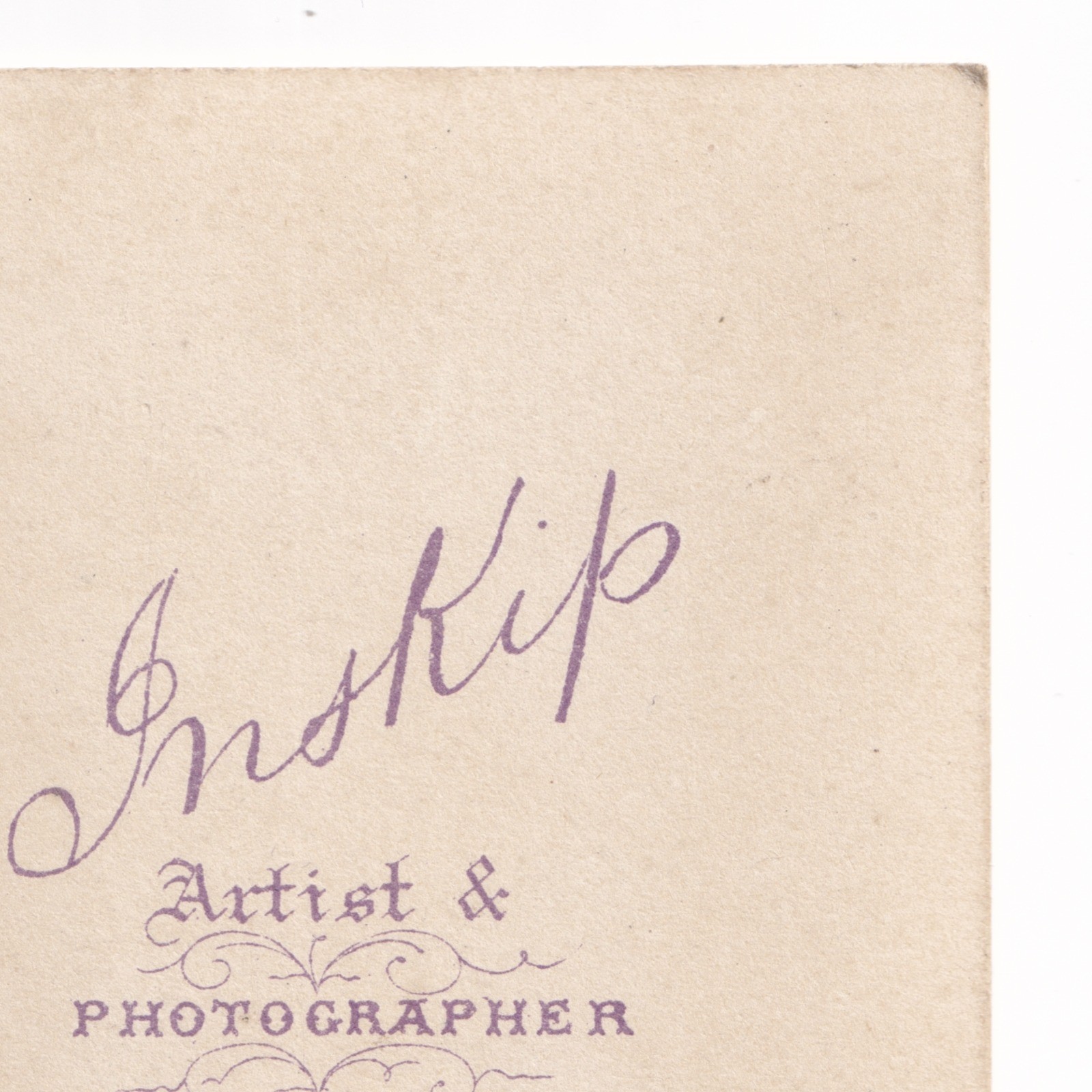 CDV: CDV: Inskip Photo, Scarboro. Older Woman with Young Girl.: catalogue image 14