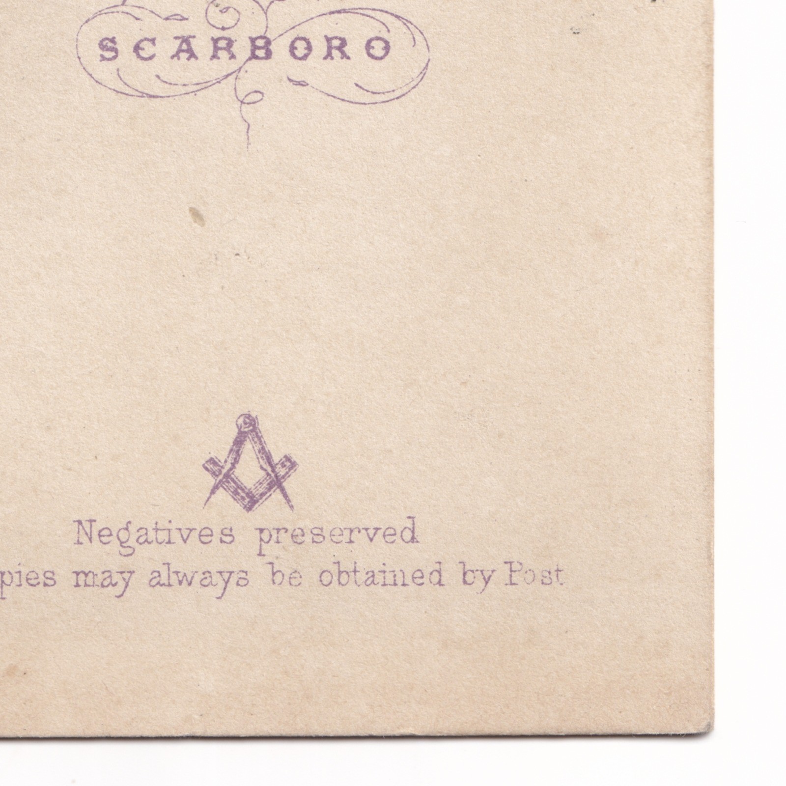 CDV: CDV: Inskip Photo, Scarboro. Older Woman with Young Girl.: catalogue image 15