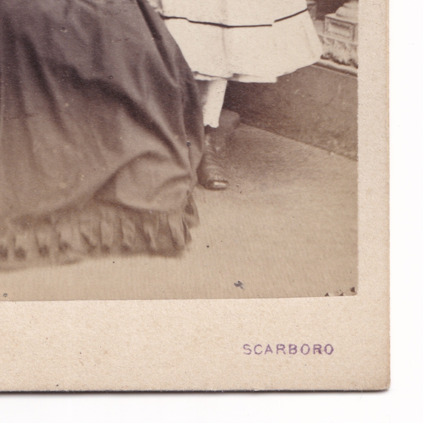 CDV: CDV: Inskip Photo, Scarboro. Older Woman with Young Girl.: catalogue image 9