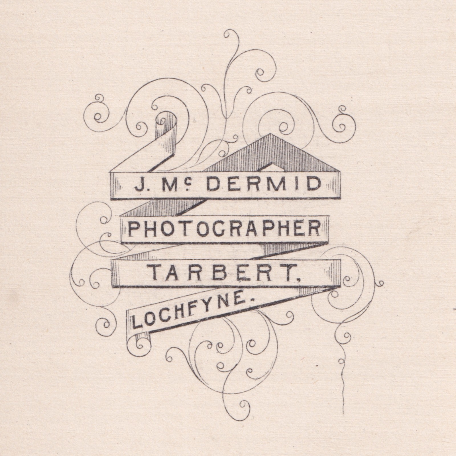CDV: CDV: J. McDermid Card, Tarbert, Loch Fyne. Young Man, Smartly Dressed.: catalogue image 14