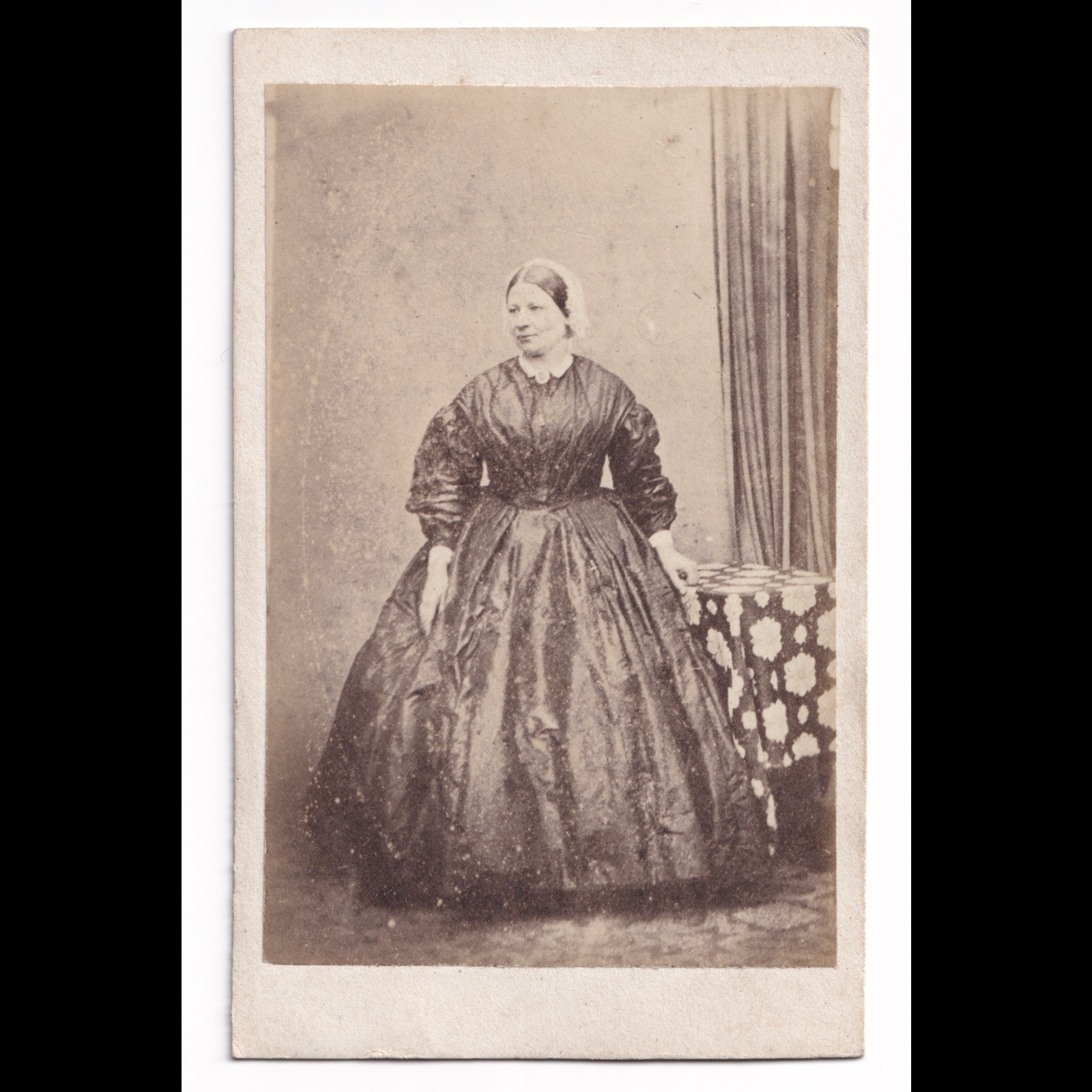 CDV: CDV: London & Provincial. Copied By: Woman in Full Dress.: catalogue image 1