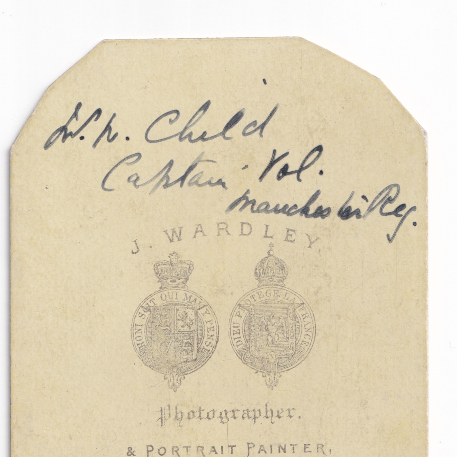 CDV: CDV: Man in Suit, Wardley, Lytham Card. Possibly Manchester Military Related.: catalogue image 11