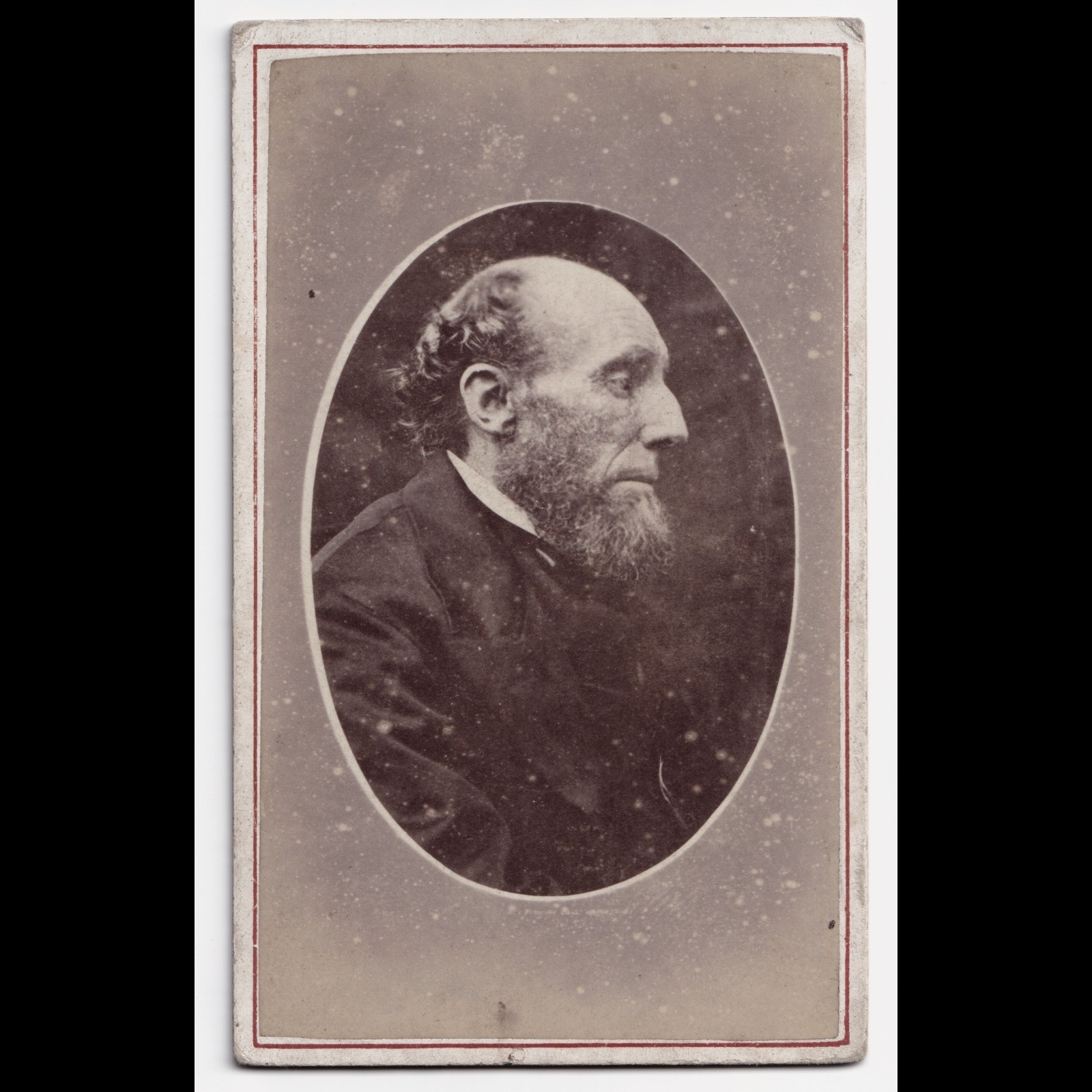 CDV: CDV: Man, Possibly a William Hearnshaw, Born 1822, Grimesthorpe, Yorkshire.: catalogue image 1