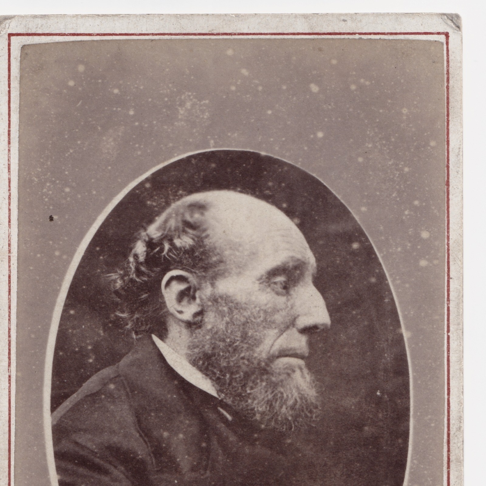 CDV: CDV: Man, Possibly a William Hearnshaw, Born 1822, Grimesthorpe, Yorkshire.: catalogue image 4