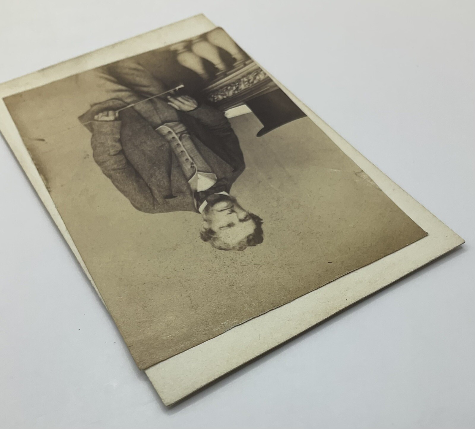CDV: CDV: Man, Possibly Major Charles Blagrave, Madras Infantry. Please read notes.: catalogue image 12