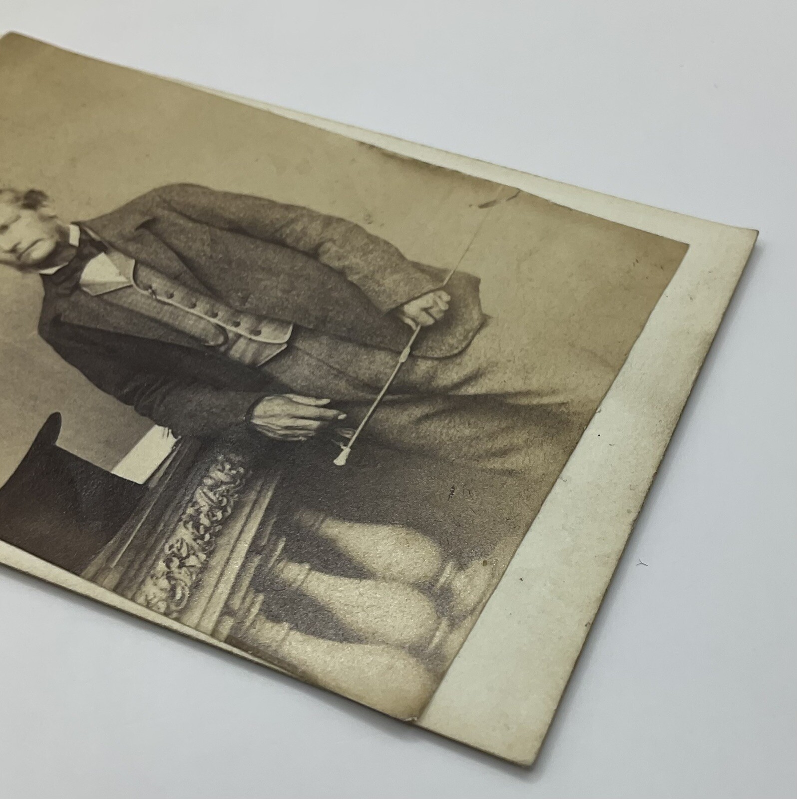 CDV: CDV: Man, Possibly Major Charles Blagrave, Madras Infantry. Please read notes.: catalogue image 13