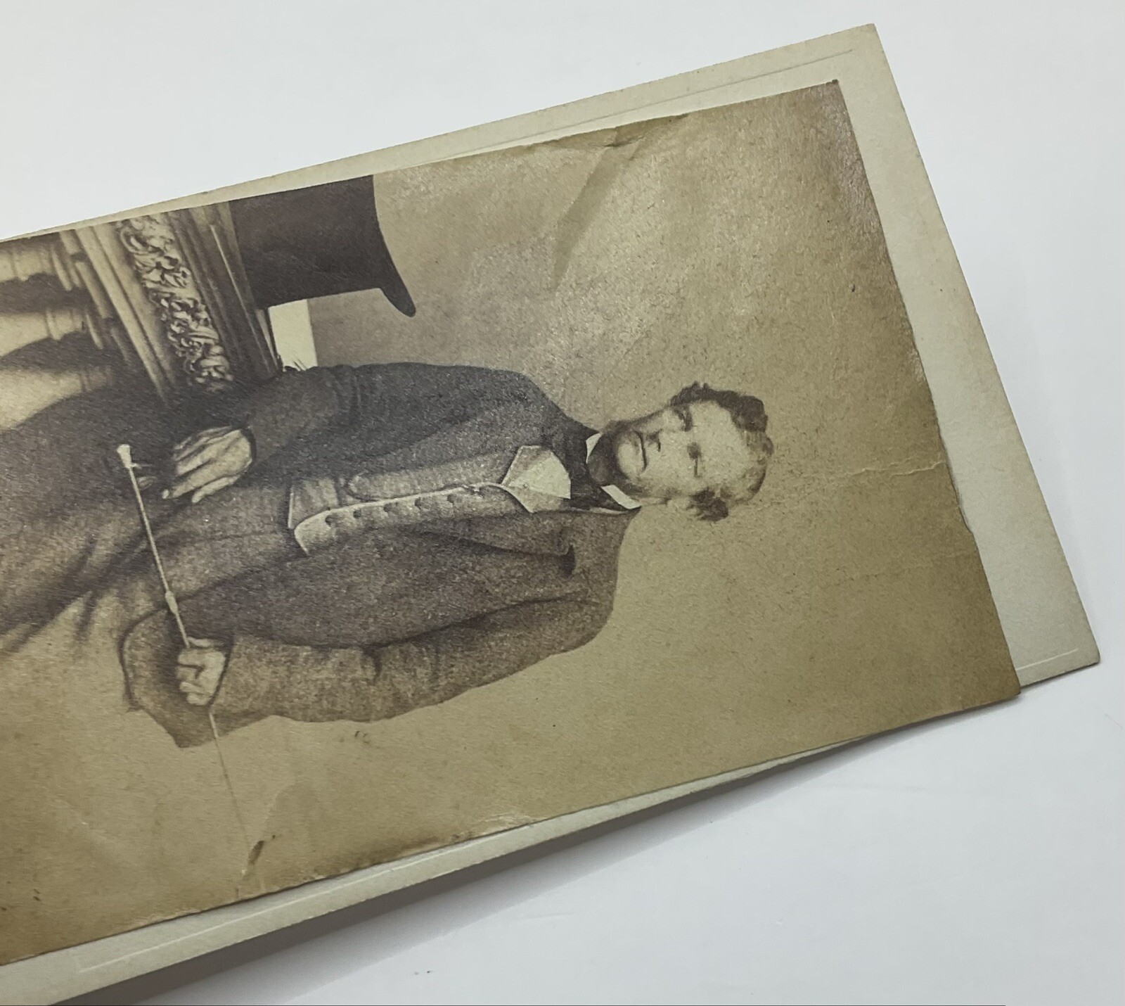 CDV: CDV: Man, Possibly Major Charles Blagrave, Madras Infantry. Please read notes.: catalogue image 16