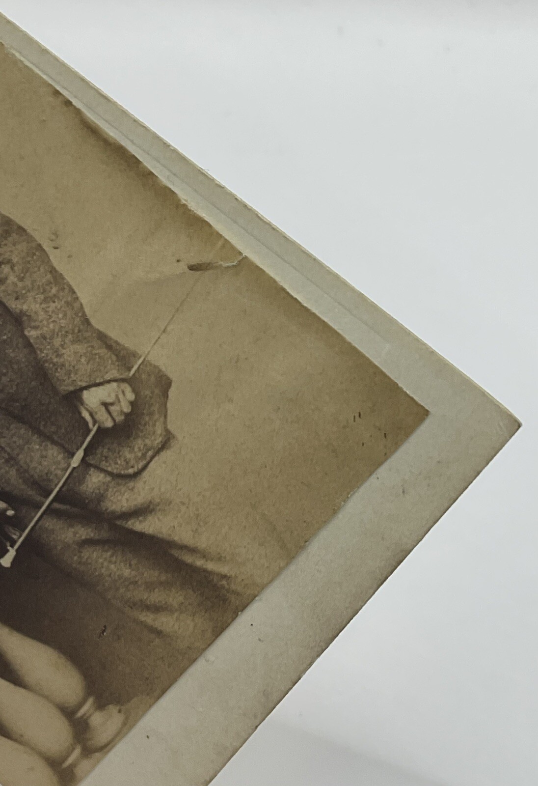 CDV: CDV: Man, Possibly Major Charles Blagrave, Madras Infantry. Please read notes.: catalogue image 8