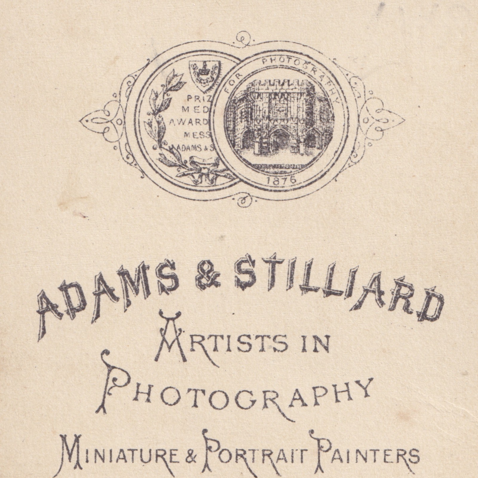 CDV: CDV, Man with Long Bushy Beard. Adams and Stilliard, Southampton.: catalogue image 12