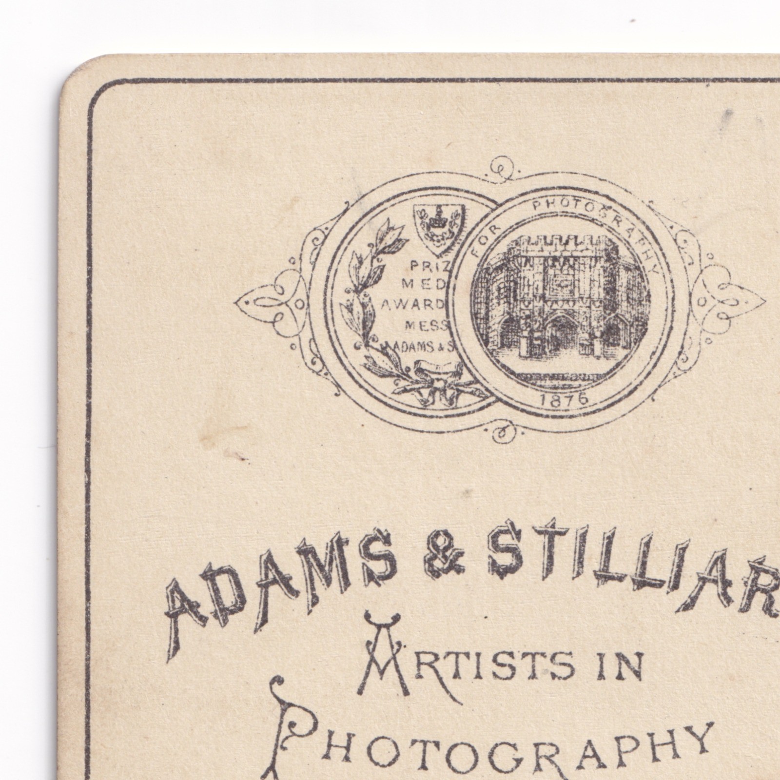 CDV: CDV, Man with Long Bushy Beard. Adams and Stilliard, Southampton.: catalogue image 8