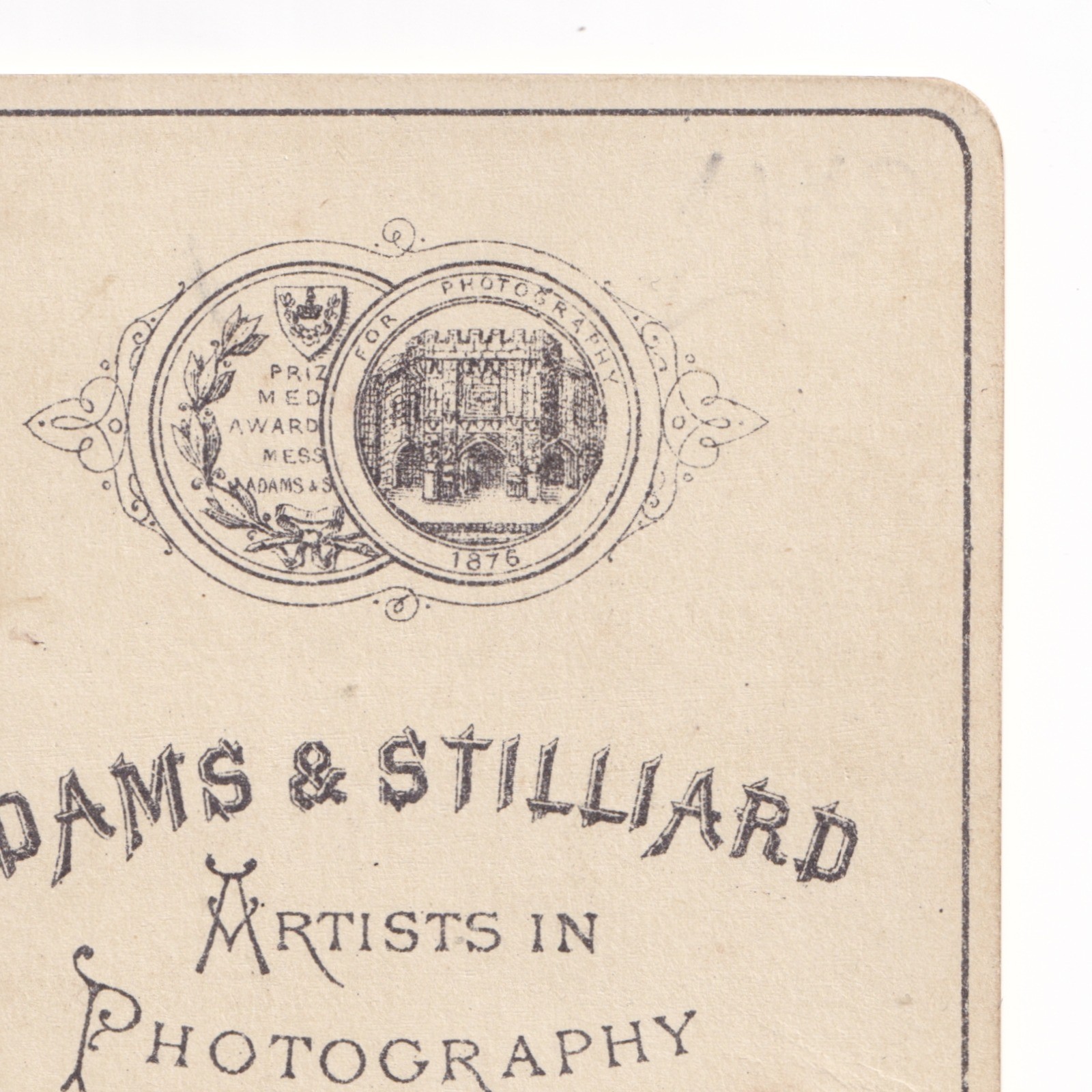 CDV: CDV, Man with Long Bushy Beard. Adams and Stilliard, Southampton.: catalogue image 9