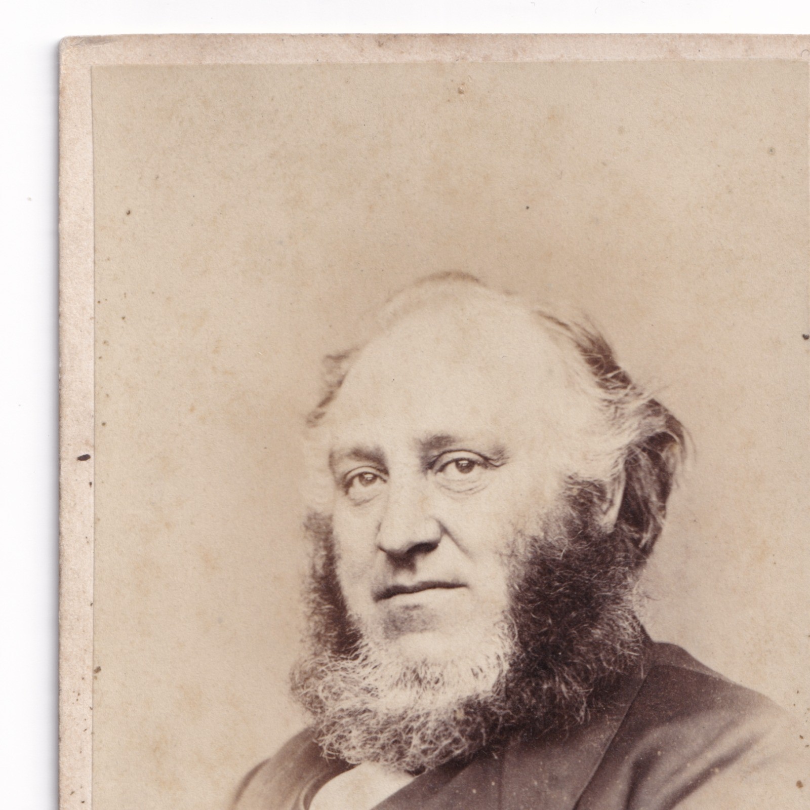 CDV: CDV, Man with Mutton Chops. Elliott & Fry Card, Baker St.: catalogue image 3