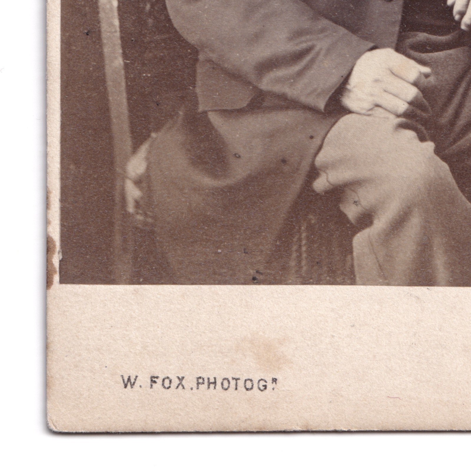 CDV: CDV, Older Man, Seated. W. Fox Card, Sandbach.: catalogue image 10