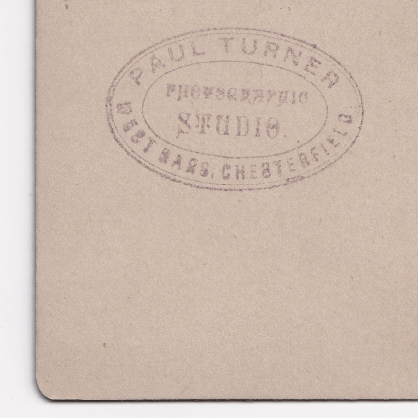 CDV: CDV: Paul Turner Card, Chesterfield. Man with Chin Styled Beard.: catalogue image 14