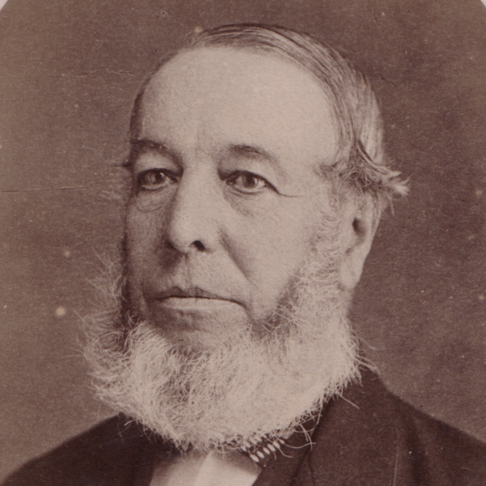CDV: CDV: Paul Turner Card, Chesterfield. Man with Chin Styled Beard.: catalogue image 2