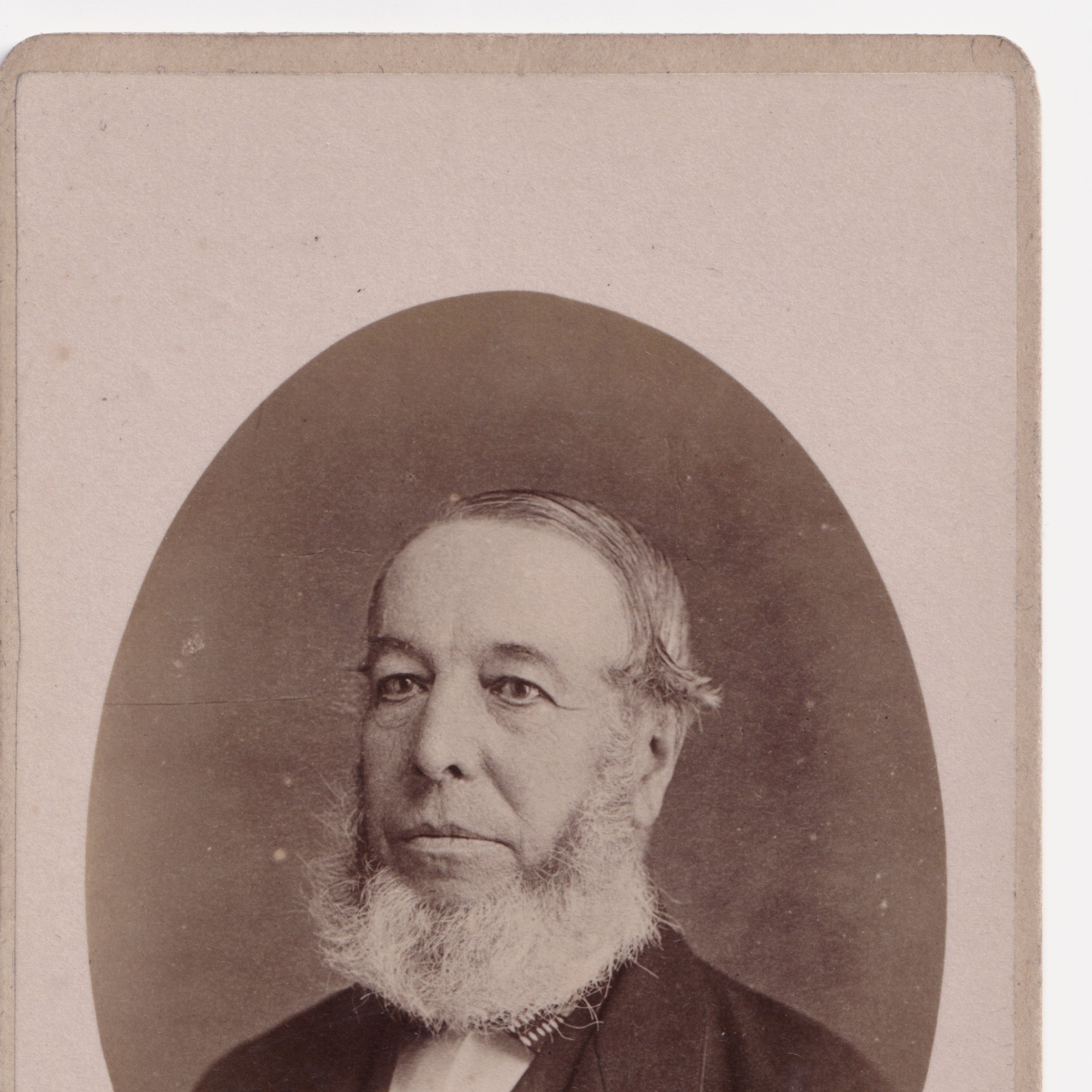 CDV: CDV: Paul Turner Card, Chesterfield. Man with Chin Styled Beard.: catalogue image 7