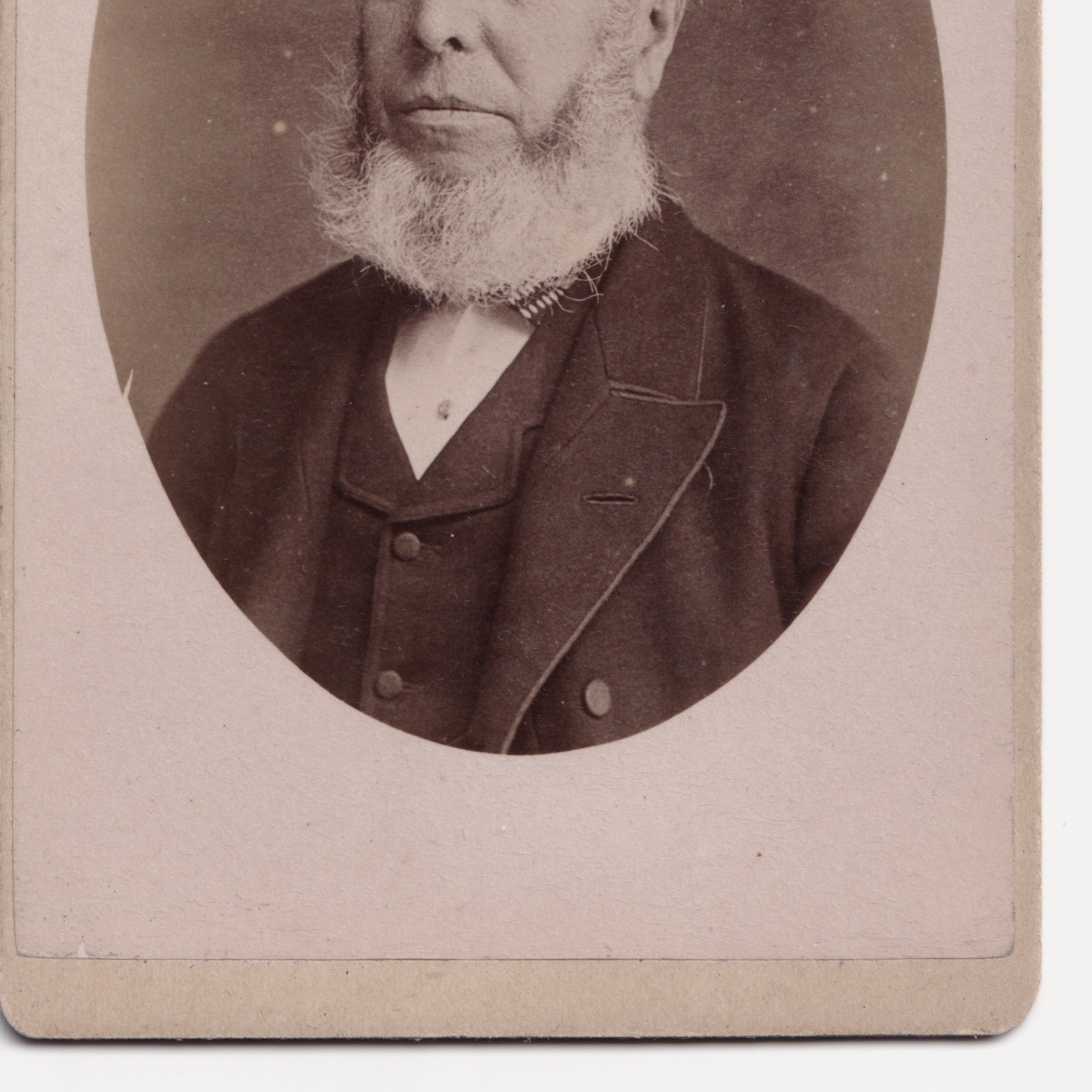 CDV: CDV: Paul Turner Card, Chesterfield. Man with Chin Styled Beard.: catalogue image 8