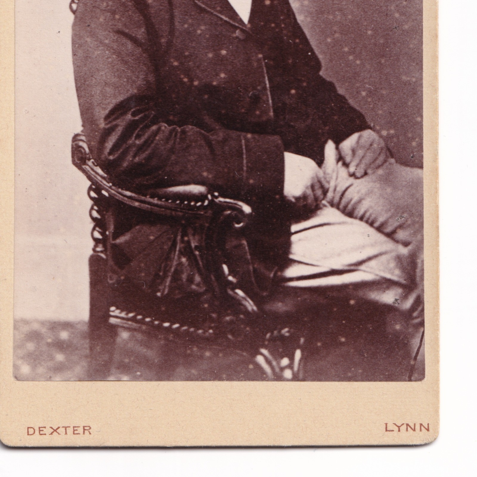 CDV: CDV: Seated Gentleman in Formal Attire. Dexter, King’s Lynn Card.: catalogue image 6