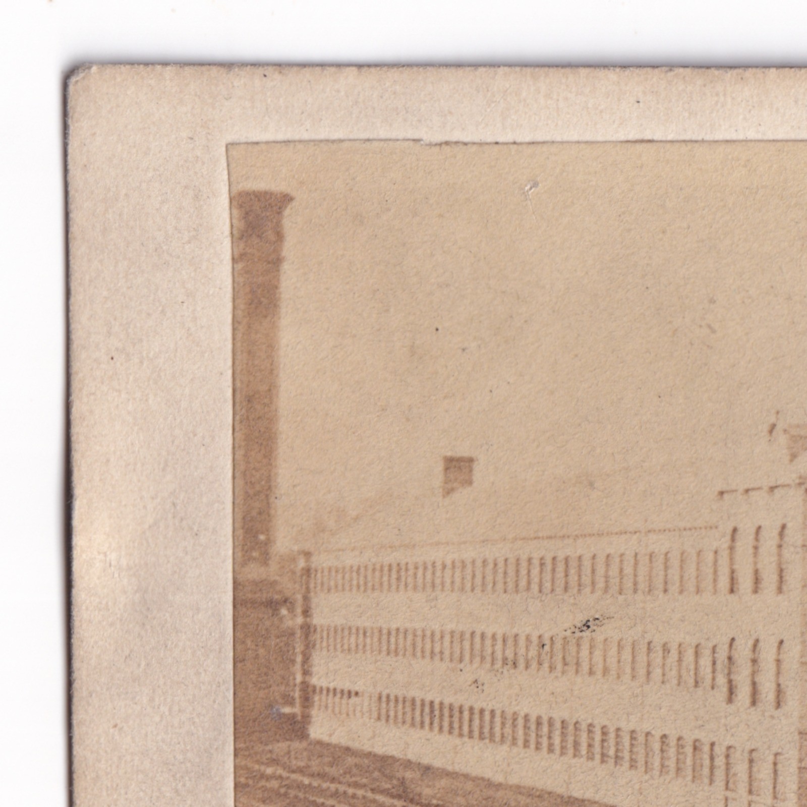 CDV: CDV: Unidentified Old Factory Industrial Building by a Railway Possibly.: catalogue image 12