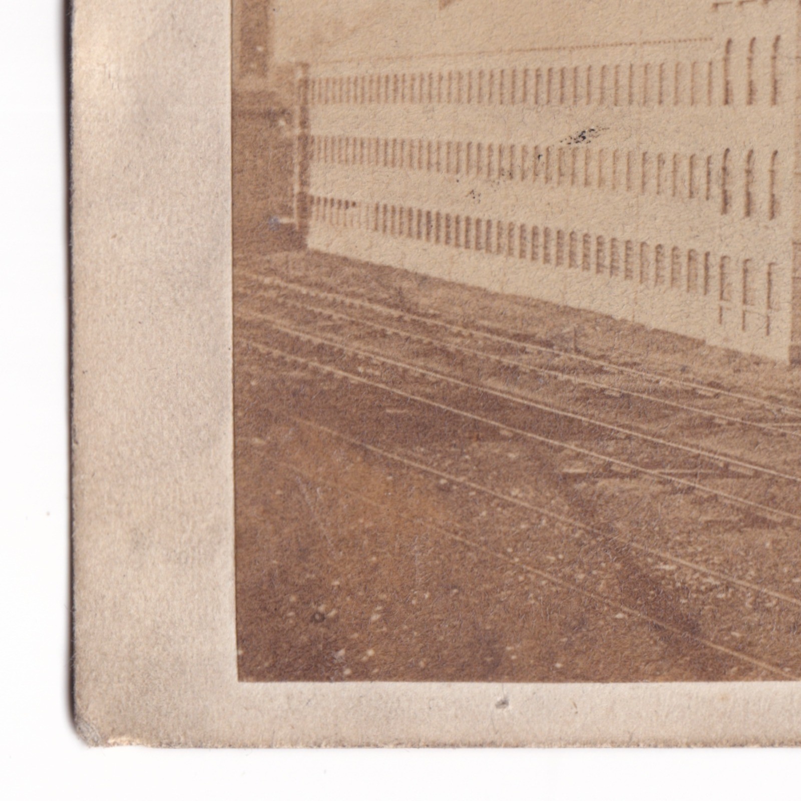 CDV: CDV: Unidentified Old Factory Industrial Building by a Railway Possibly.: catalogue image 15