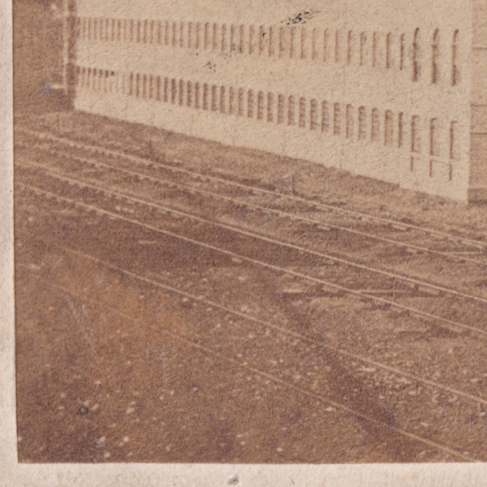 CDV: CDV: Unidentified Old Factory Industrial Building by a Railway Possibly.: catalogue image 8