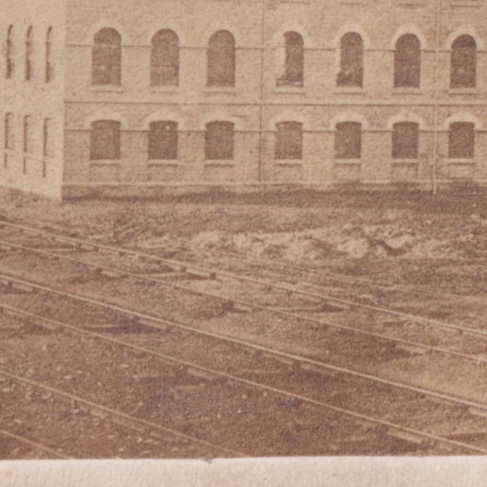 CDV: CDV: Unidentified Old Factory Industrial Building by a Railway Possibly.: catalogue image 9