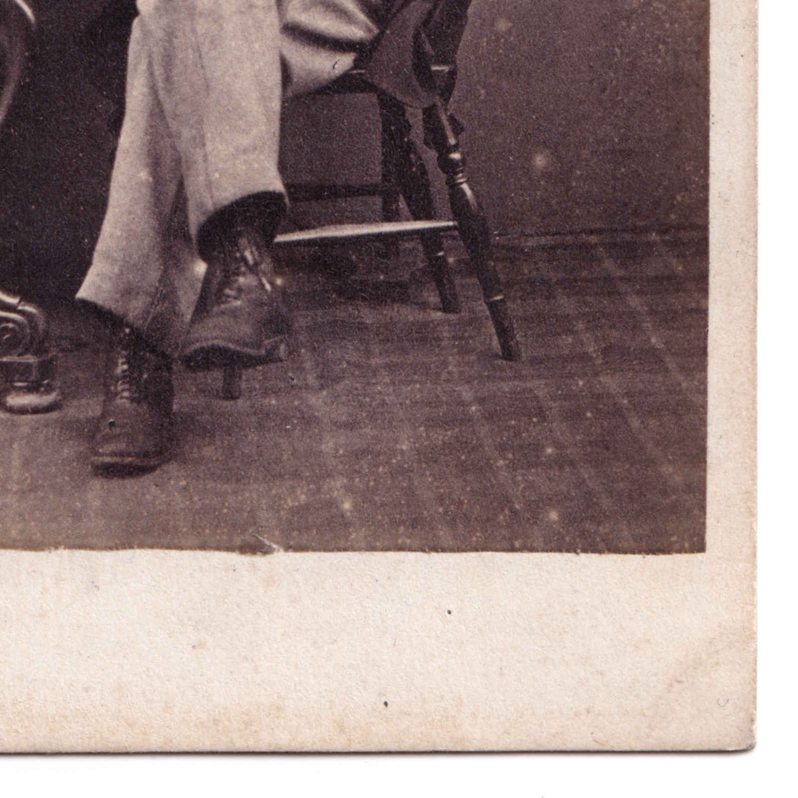 CDV: CDV: W.F. Ferguson Card, Holmfirth, Yorkshire. Seated Man with Beard.: catalogue image 5
