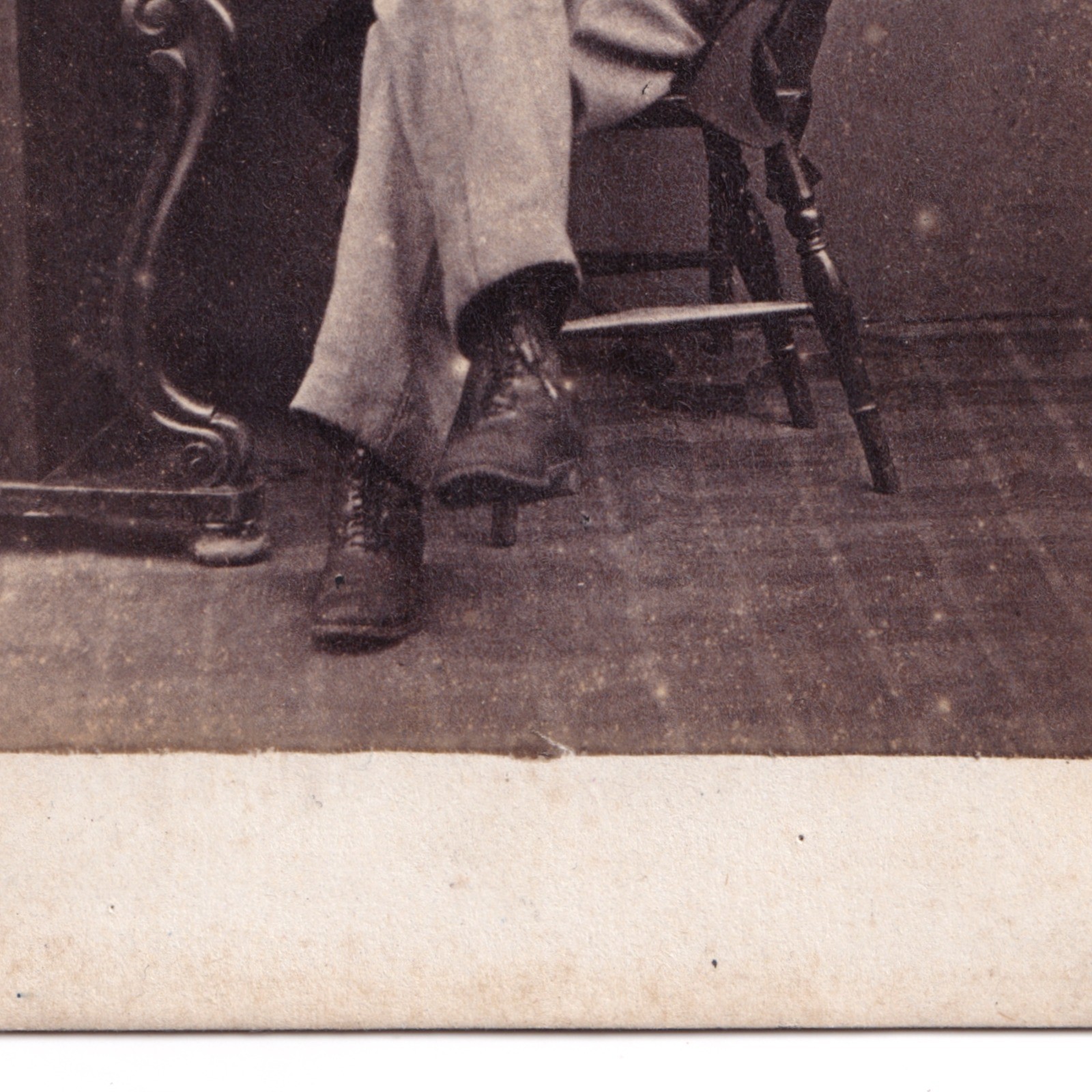 CDV: CDV: W.F. Ferguson Card, Holmfirth, Yorkshire. Seated Man with Beard.: catalogue image 8