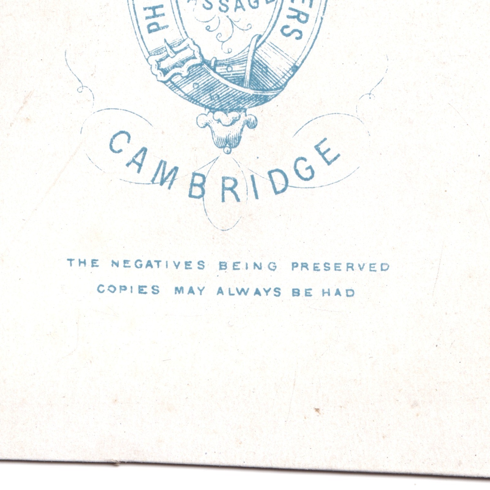 CDV: CDV: W. Nichols & Sons Card, Cambridge. Smart Man, Bushy Mutton Chops Beard.: catalogue image 14