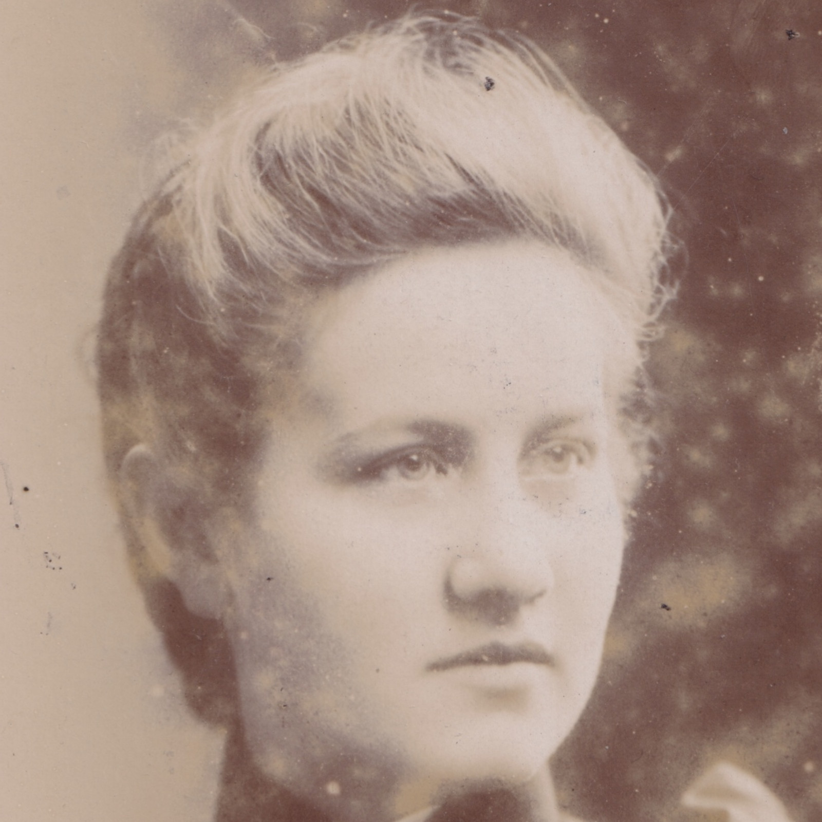 CDV: CDV: Young Woman Off-Camera Gaze. Whitlock Bros Wolverhampton: catalogue image 10