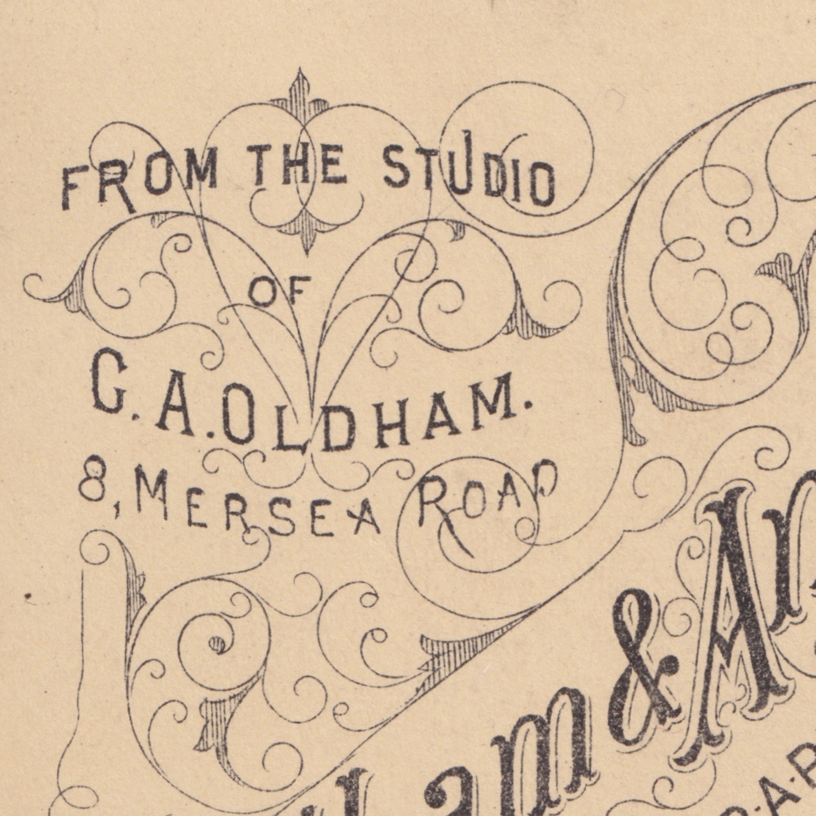 CDV: CDV: Young Woman, Pulled-Back Hair, Braided. G. A. Oldham, Colchester Card.: catalogue image 19