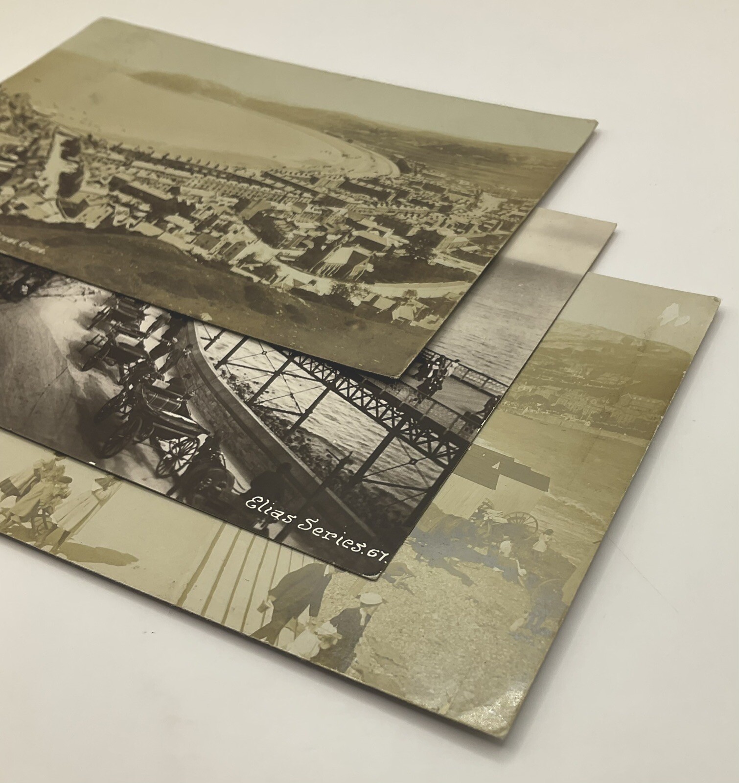 Postcard: 3 Postcards, Llandudno Views, Real Photographs. Pier, Promenade etc.: catalogue image 8