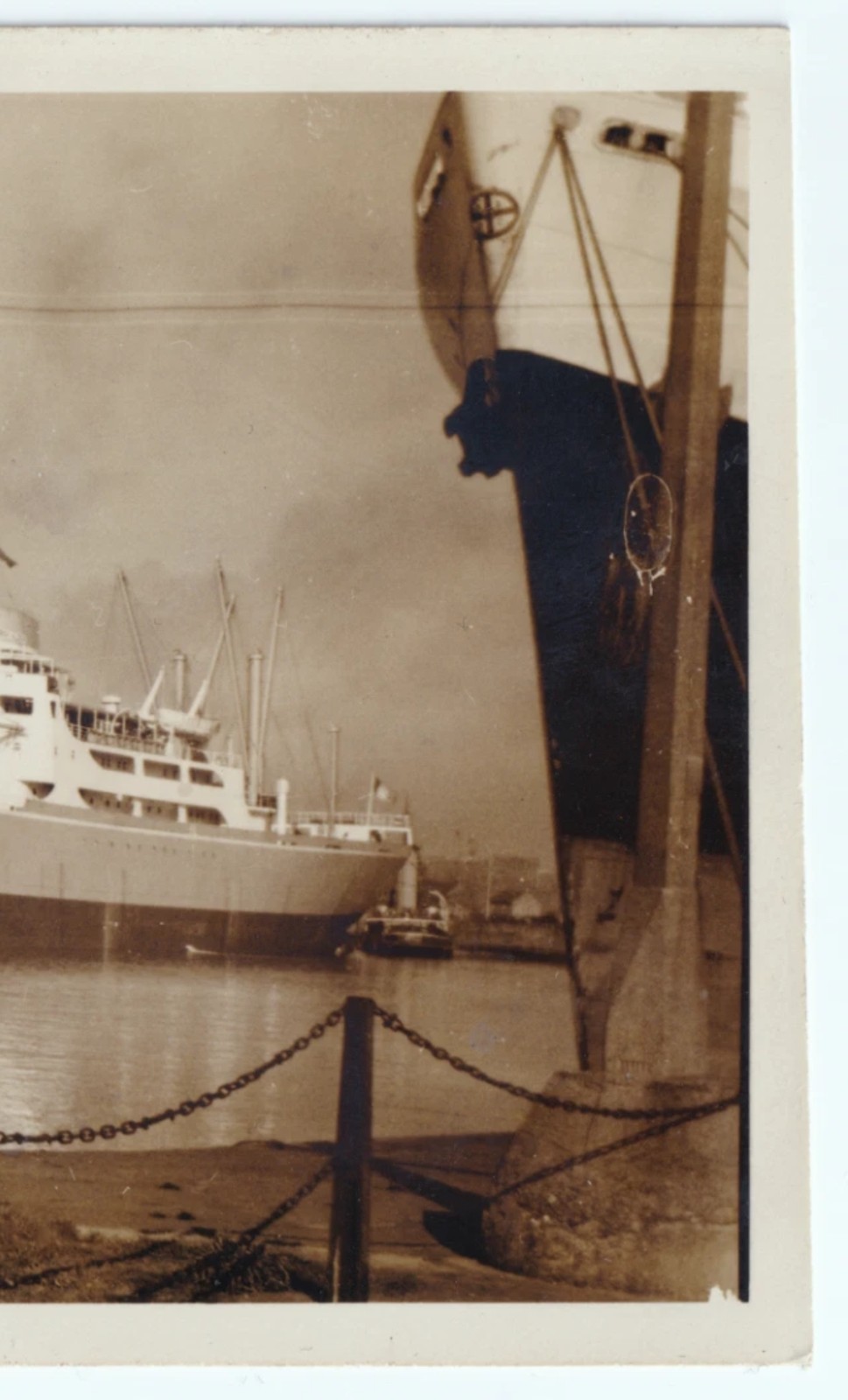 Photograph: Old Photograph, Irish Alder Ship at Birkenhead, 1957.: catalogue image 6