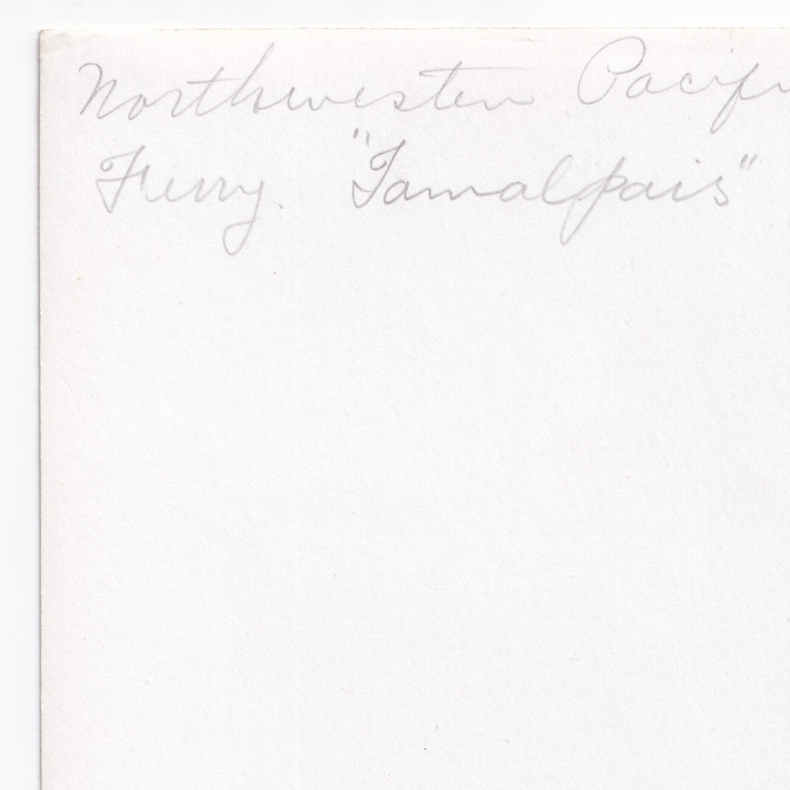 Photograph: Old Photograph, Northwestern Pacific Ferry, Tamalpais.: catalogue image 16