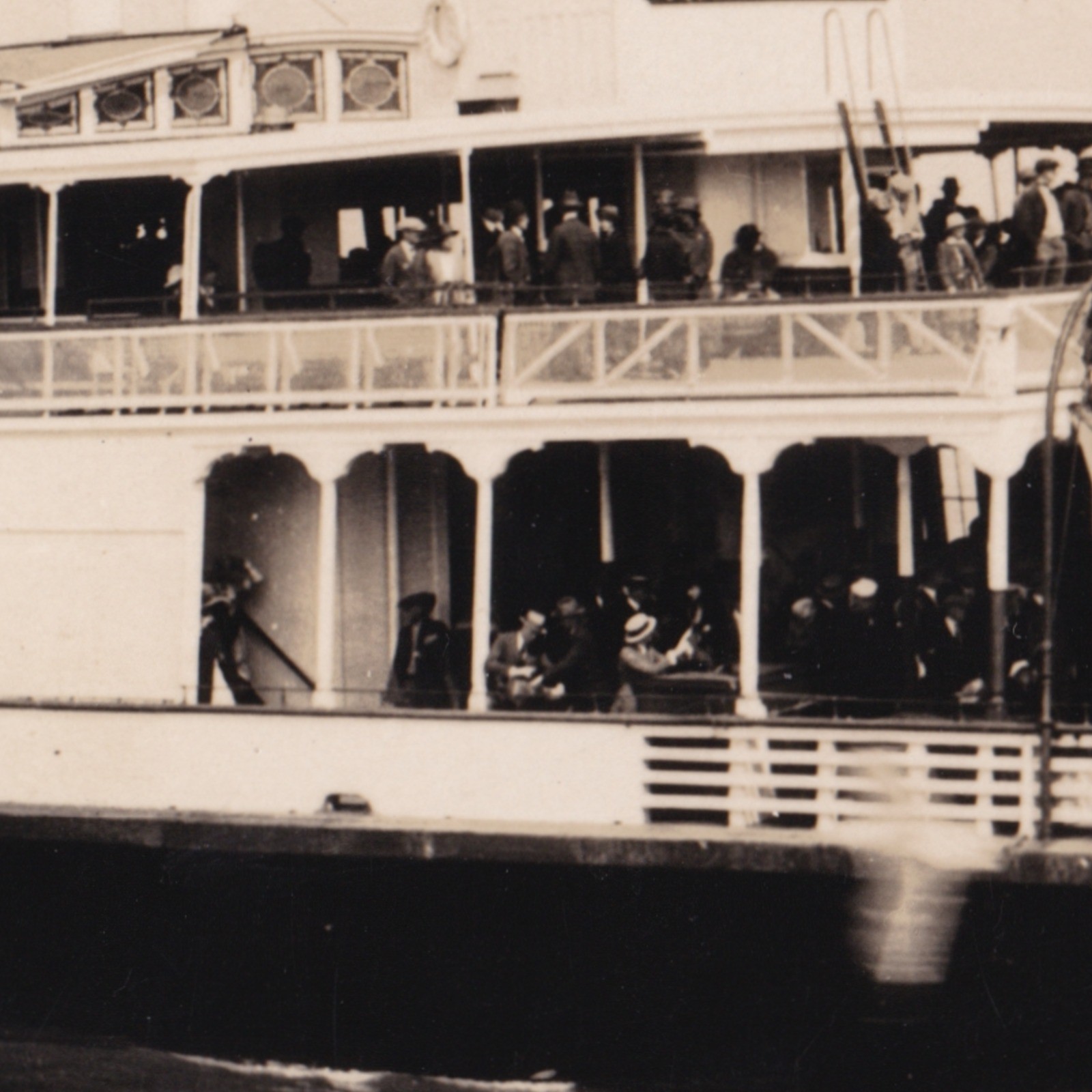 Photograph: Old Photograph, Northwestern Pacific Ferry, Tamalpais.: catalogue image 7